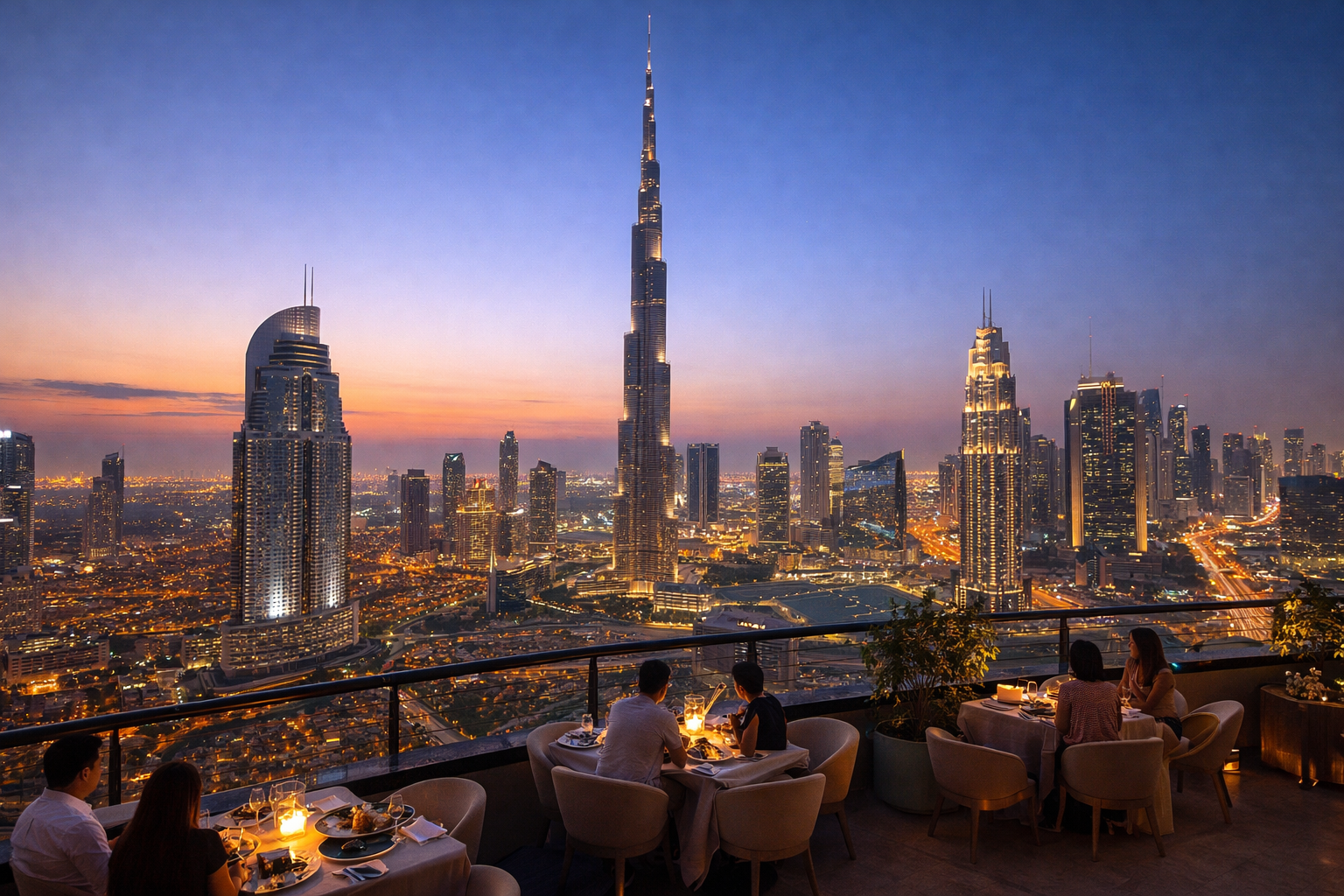 15 Best Restaurants in Dubai – Rooftop & Local Favorites