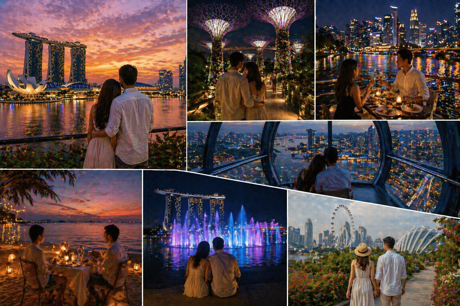 romantic things to do Singapore couples will love with Marina Bay views night skyline and romantic experiences