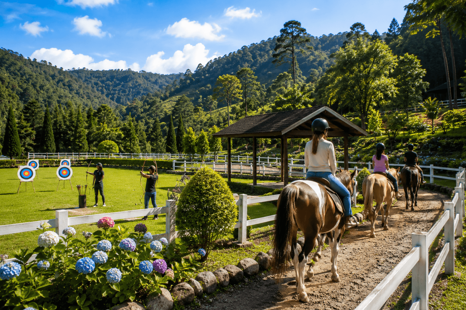 The Paddock Fraser's Hill: Horse Riding, Archery & More